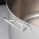 The pan is whole, 25 l, d = 40 cm, h = 21.5 cm, with a heat distribution layer, with a metal lid