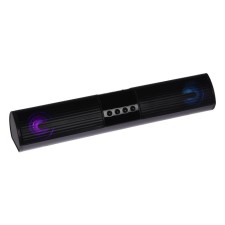 Portable column A2, 10 W, 1200 mAh. Bt5.0, backlight, black
