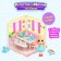 Plastic house for dolls "Visiting Molly" Living room with a doll and accessories