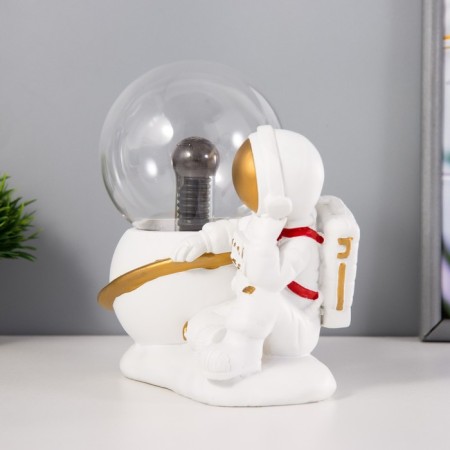 Plasmic ball "Space" White 15x10x18 cm Risalux-2