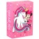 Gift box, folding, 6x23x7.5 cm, Minnie Mouse and unicorn