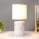 Table lamp 21166/1wt E14 40W white-pink 15x15x32.5 cm Risalux 5040855