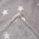 Plaid Ethel "Stars" 180*200 cm, 100% p/e, coral-flis 220 g/m2