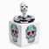 Ash for the house is a smokeless "skull", for cigarettes and sticks, 8.5 x 16 cm, red