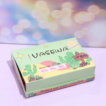 Cactus lip balm, mix-10