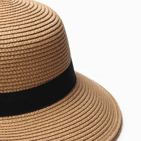 Women's hat minku, light brown color, rr 58-2