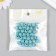 Beads for creativity plastic "imitation of turquoise" d = 1 cm set 20 g