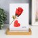 Photo frame 13x18 cm with backlight "Glass Transparent pebbles" USB 16x9x20 cm