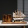 Set of desktop "ship" with two pencils and thermometer 25*8*16cm