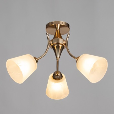 Ceiling Ceiling Ellie 3x40W E27 Gold 52x52x30 cm-1