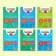 Kruzhoki stickers No. 1, set, 6 pcs. 16 p.