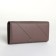 Women's wallet on a magnet, the color is pink-brown