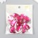 Decor for creativity Plastic "Rhinestones Heart. Fuchsia" set of 30 pcs 2.5x2.5 cm