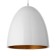 Lamp Bayerlux "Hunter" E27 40W white-gold 30x30x33-133 cm