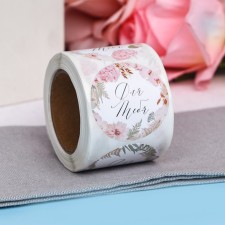 Stickers for flowers and gifts 