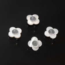 Acrylic support plugs (set 2 pairs), white color