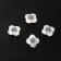 Acrylic support plugs (set 2 pairs), white color