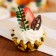 Mulyage - Magnet "Muffin with Strawberry" 5x5x4cm