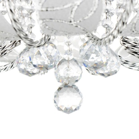 Svetogor chandelier "Moscow" 5x60W E27 LED lighting chrome 50x50cm-10