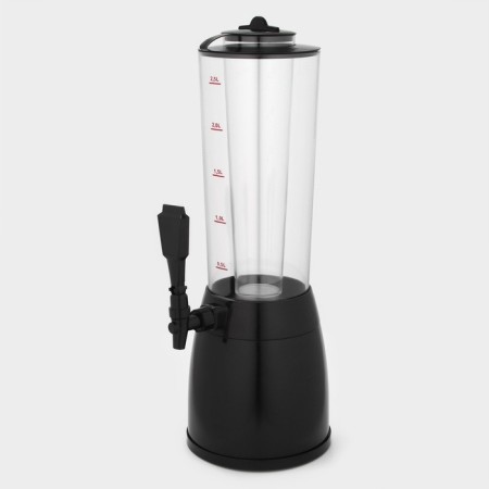 Beer Tower with a capacity for ice "Mercury", 2.5 l, black color