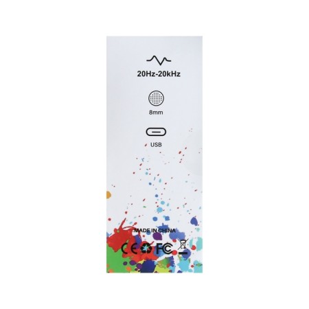 Wireless headphones Y6, TWS, vacuum, BT 5.3, 30/200 mAh, Type-C, suspension, white-9