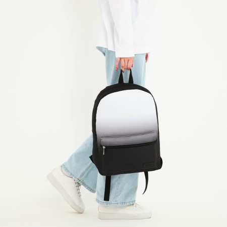 School textile school with a white gradient, 38x29x11 cm, black color, lightning department-8