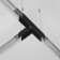 Connector T-shaped for the Technical Trahnical Tract-41b, 17.4x10x5.2 cm, black color black
