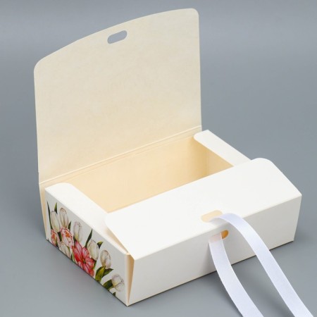 Gift folding box, packaging, “expensive teacher”, 16.5 x 12.5 x 5 cm-4