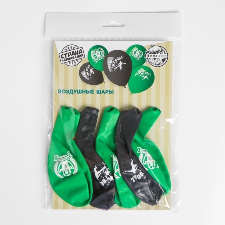 Shar Latex 12 "Football", set of 5 pcs.-2