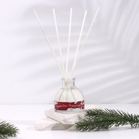 New Year. Diffusor Aromatic "New Year's mood", tangerine, verbena, lime 50 ml-1