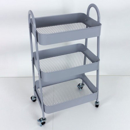 Joy Home carts, 3-tier, gray-1