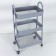 Joy Home carts, 3-tier, gray