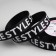 Republic tape "Style", 25 mm, 23 ± 1 m, white/black color