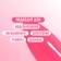 Polygel for building, 3 phase, 15 ml, LED/UV, neono-pink color