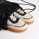 Bag for shoes on the lace, black color