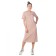 Women's dress "Shine", size 52, color light brown