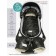 Winter envelope Snowy Baby, height 85 cm, cosmos/black color