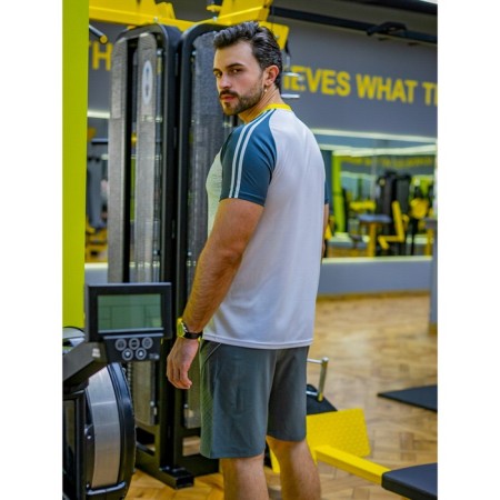 Sports T -shirt Male ISee, size 46, white color-4