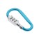 Carabiner with a code tundra with a lock, color mix