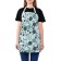 Apron of a kitchen with a photo print "Color bubbles", adjustable, size OS