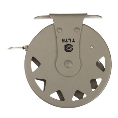 Inertial coil, metal, diameter 7.5 cm, brown color, tl75-4