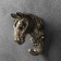 Figure hook "Horse" bronze 8x6x11cm