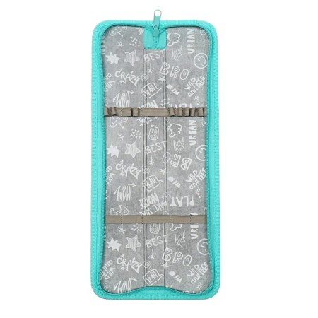 Penal for hands 340 x 70 mm, PCT 08-137, fabric, blue, 73052-3