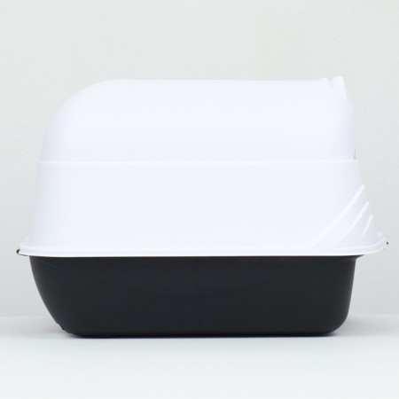 Domik toilet 35 x 50 x 35 cm, white-black-7