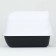 Domik toilet 35 x 50 x 35 cm, white-black