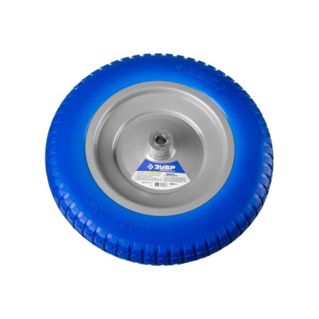 Polyurethane wheel, d = 350 mm, hub: diameter 16 mm, length 60 mm, "bison"-2