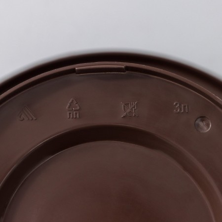 Pot with the Podon "Economy", 3 l, brown color-4