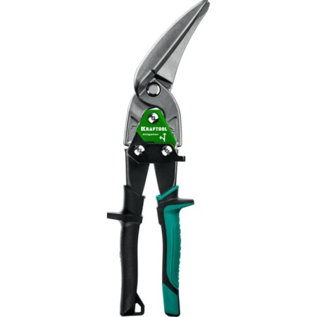 Kraftool Alligator metal scissors, reinforced, 2k handles, left cut, 280 mm