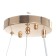 Ariadna lamp 12xg9 gold 60x60x30 cm Bayerlux
