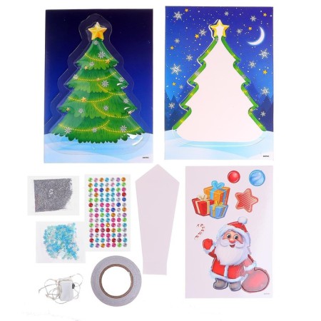 Set for creativity "Nochik with your own hands", Christmas tree-2